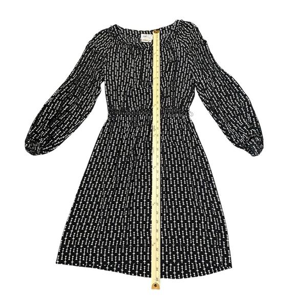 Max Studio Dress Womens Size XS Black Tan Stretch Waist Wide Belt Business Y2K - Picture 13 of 14